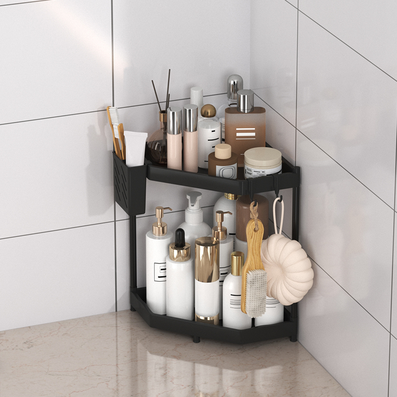 1 x rostfreies Eck-Dreiecksreg – Home Edit Bathroom Storage Bewertung und Preis