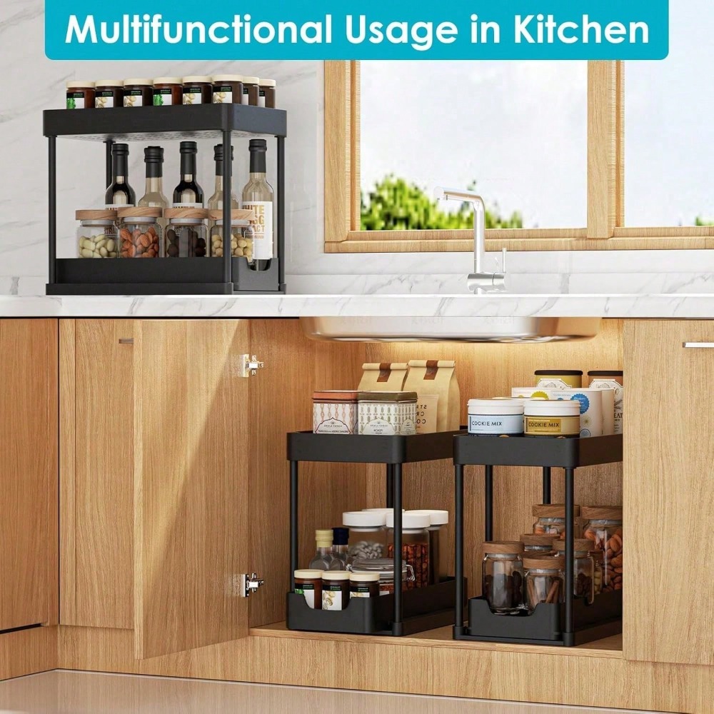 Badezimmer-Organizer, 2-stöcki – Home Edit Bathroom Storage Bewertung und Preis