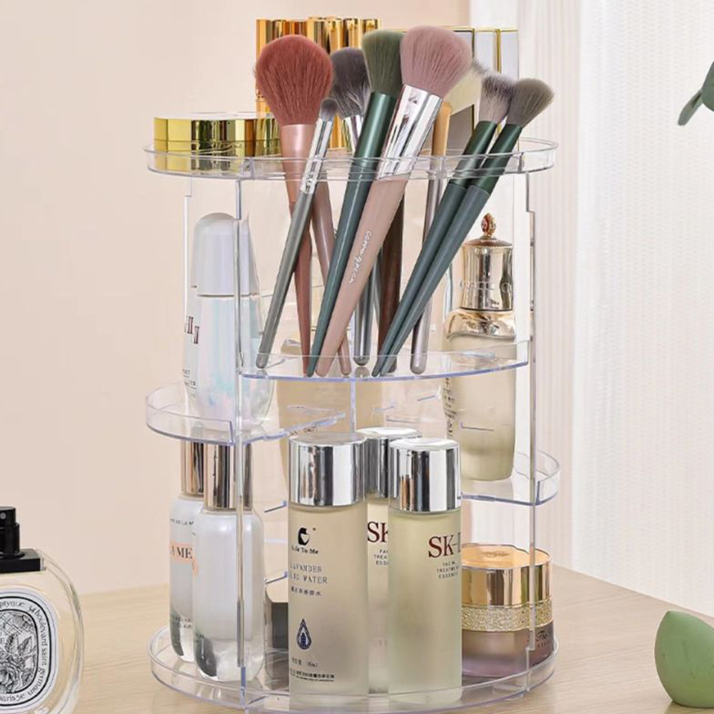 360-Grad drehbares Kosmetik-Au – Home Edit Bathroom Storage Bewertung und Preis