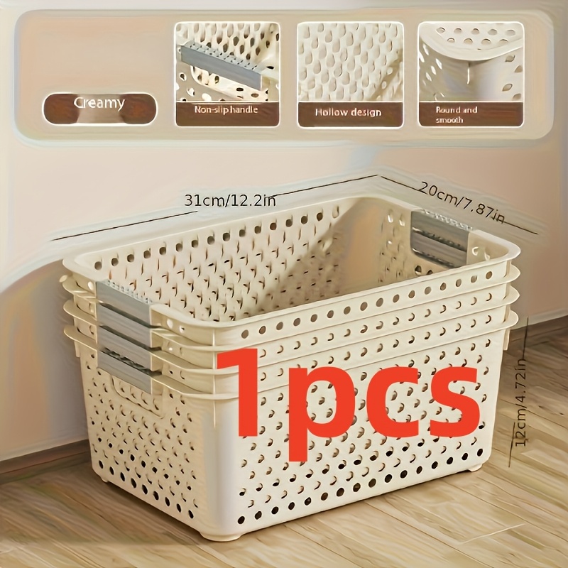 Großvolumige Kunststoff-Aufbew – Home Edit Bathroom Storage Bewertung und Preis