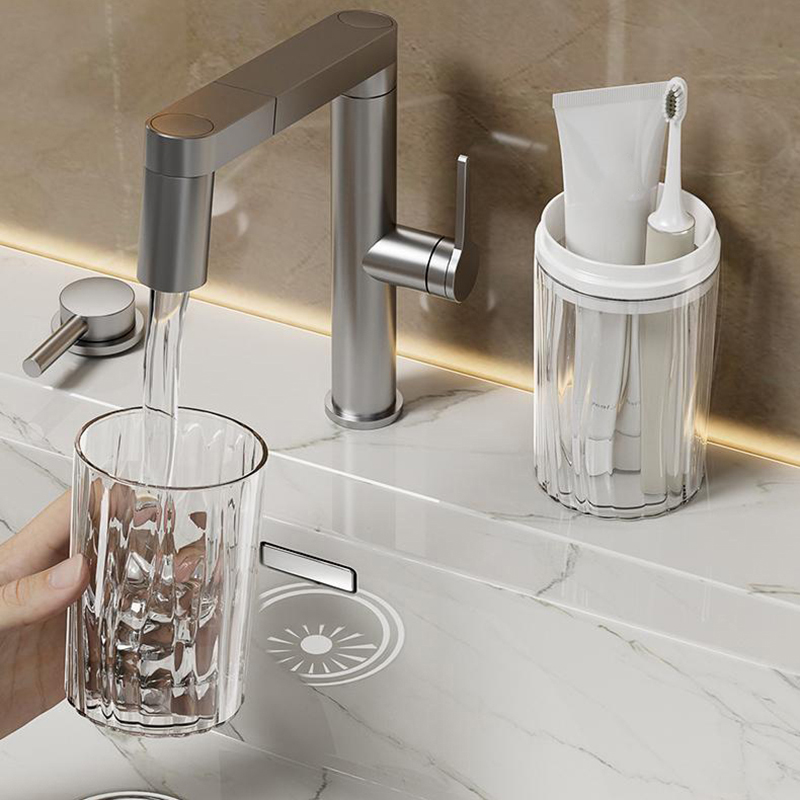 Neuer tragbarer Reise-Zahnbürs – Home Edit Bathroom Storage Bewertung und Preis