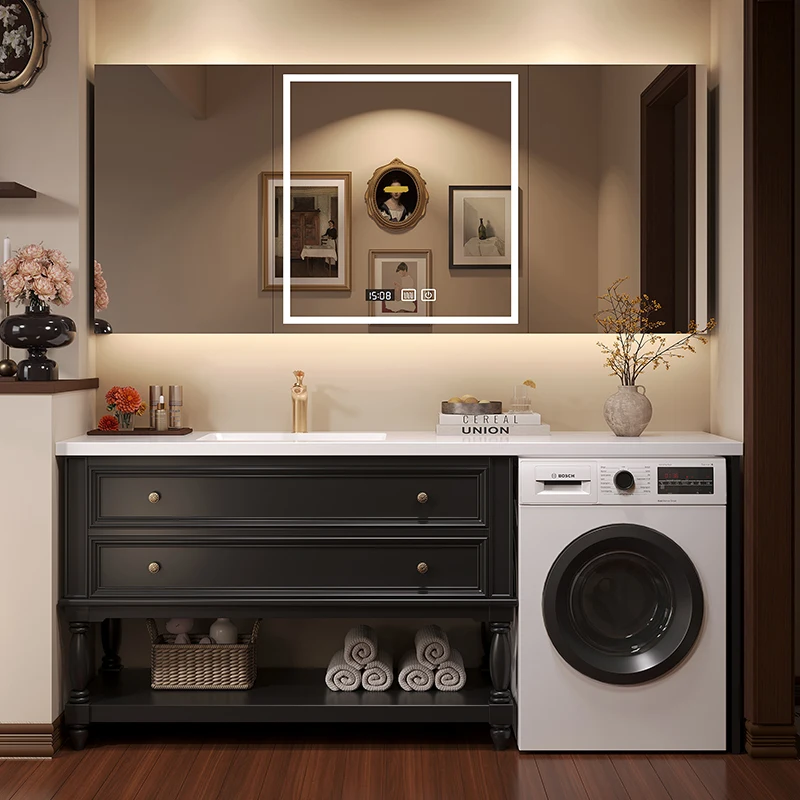 /Kunststoff Bar Badezimmerschr – Home Bathroom Vanity Combo Bewertung und Preis