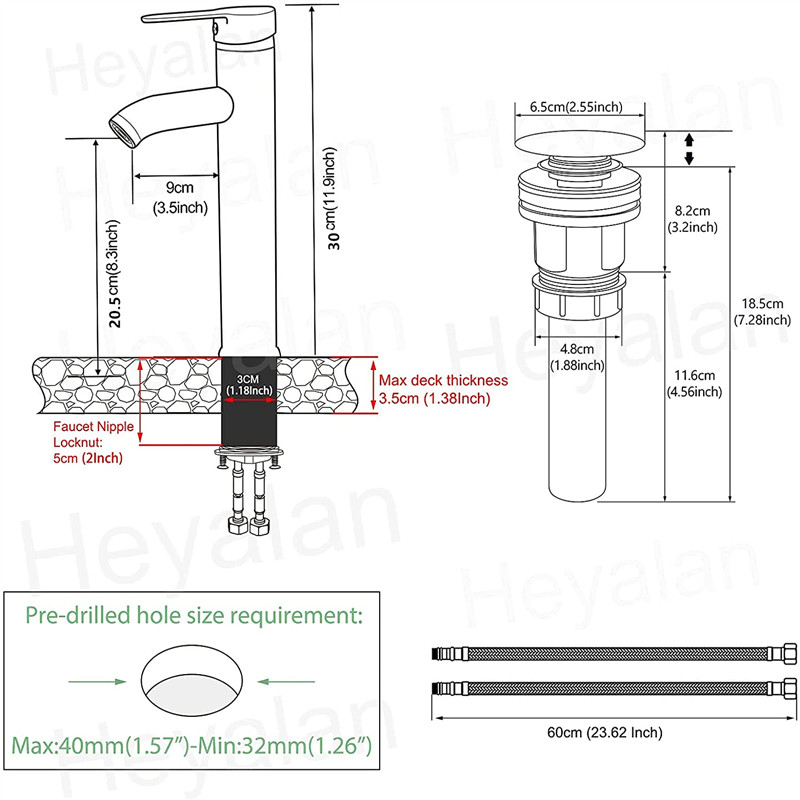 Schwarzer Waschtischhahn Badez – Basin Mixer Tap Bewertung und Preis