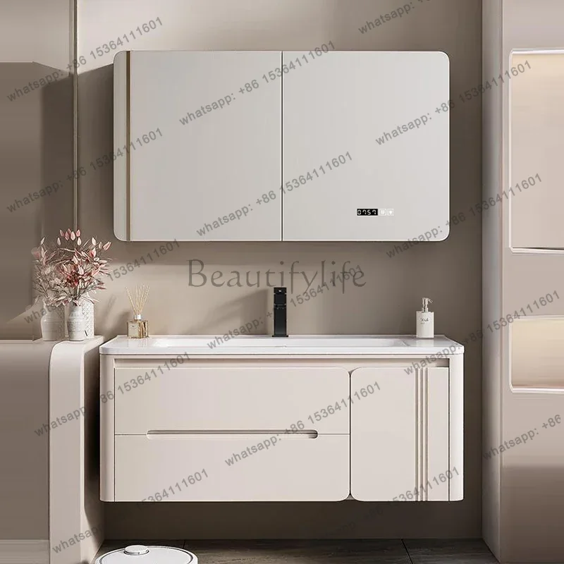 LJY Moderne Badezimmer-Waschti – Home Bathroom Vanity Combo Bewertung und Preis