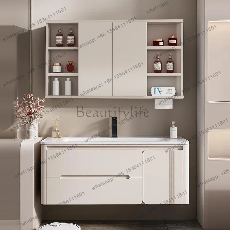 LJY Moderne Badezimmer-Waschti – Home Bathroom Vanity Combo Bewertung und Preis